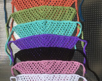 Color Choice Crochet Bandana, Head Kerchief