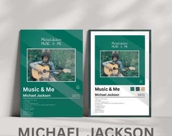 Michael Jackson: Music & Me. Vinyl LP - Etsy