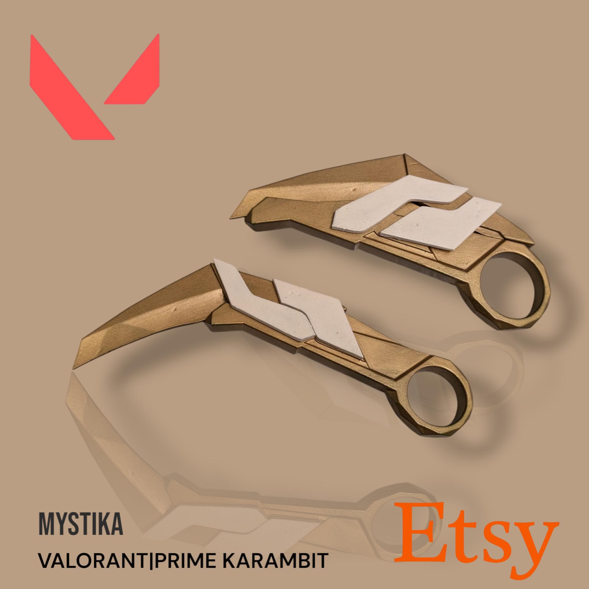 Valorant Inspired Prime Karambit