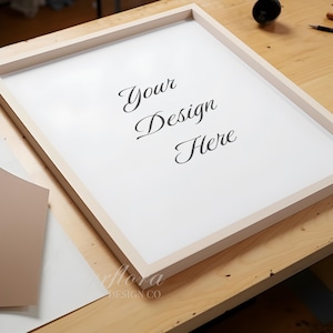 DIN ISO Frame Mockup A4 Wall Art Mockup Wood A3 Frame Mockup Minimalist A2 Frame Mockup Wall Frame Mockup Minimalist Mockup Single A1 Mockup