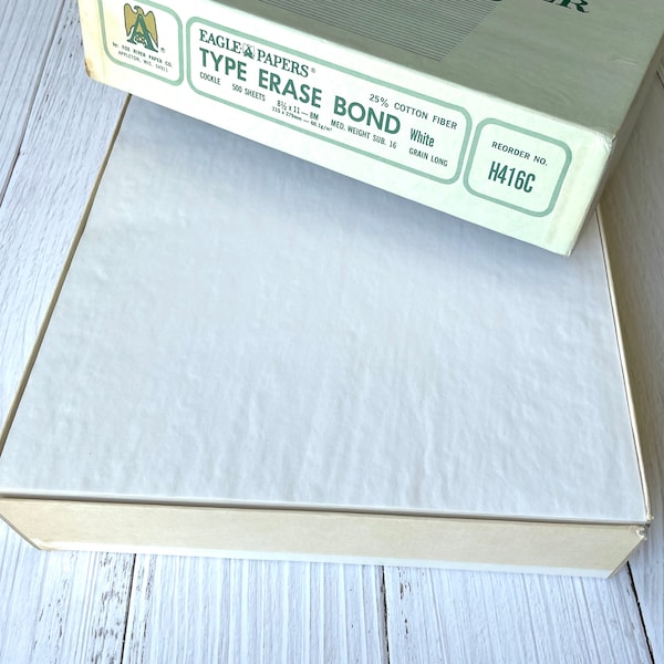 Bond Erasable Paper Etsy