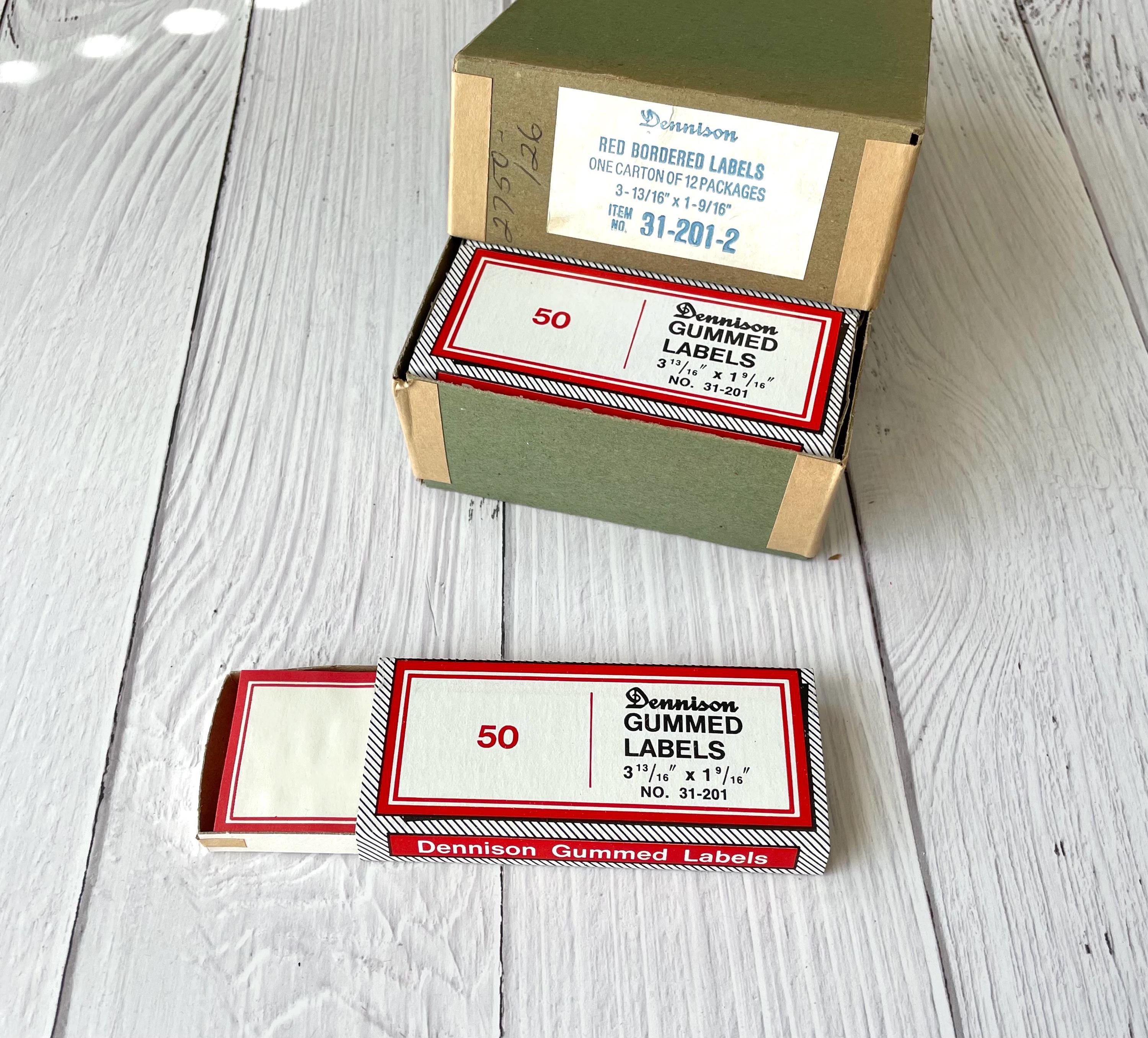 Dennison Tags - Etsy