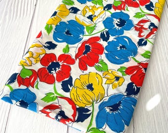 Vintage floral fabric