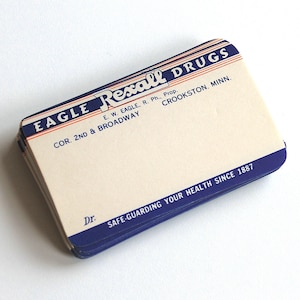 Vintage Eagle Rexall Pharmacy Rx Labels - Blank