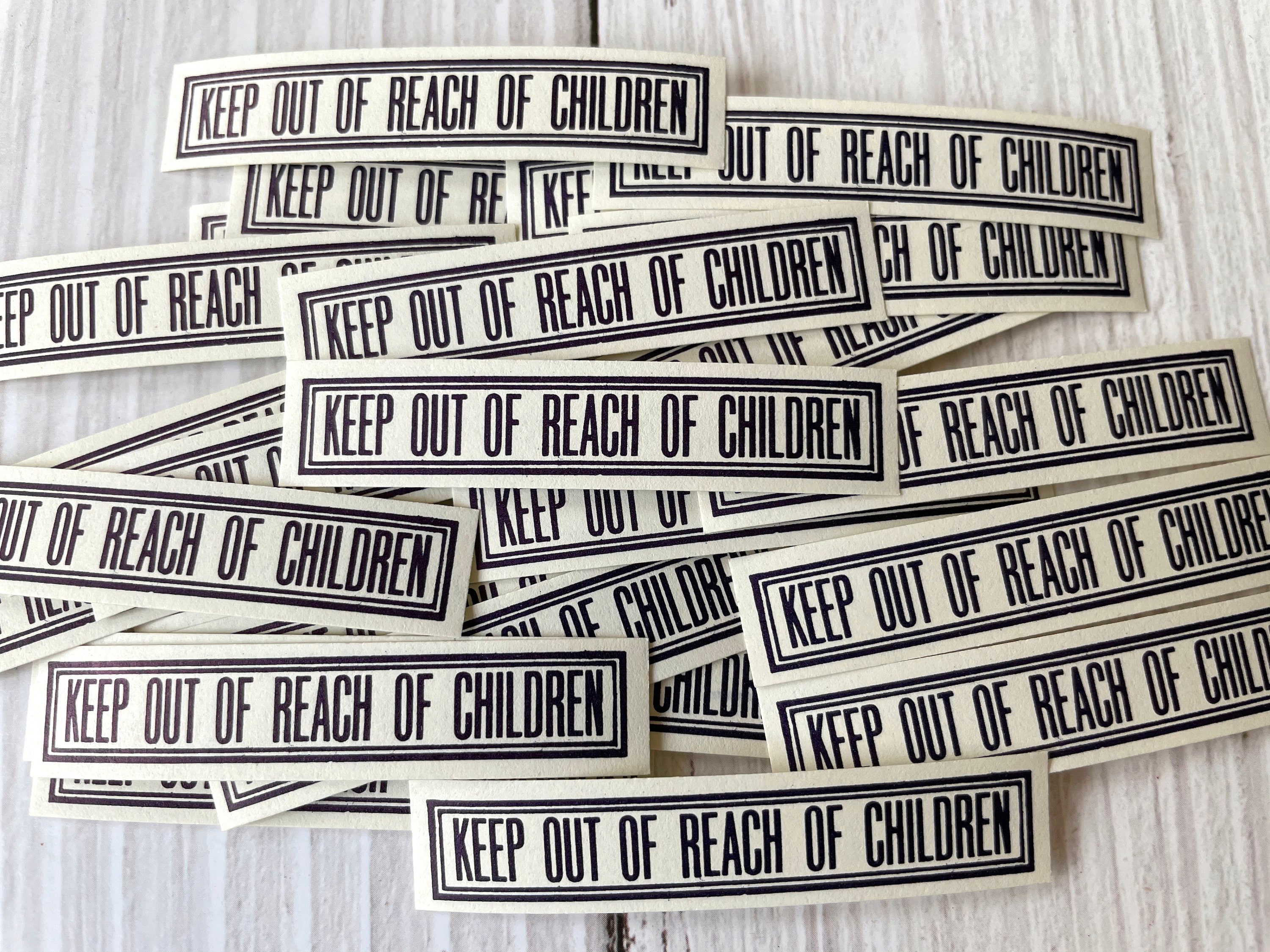 Vintage RX Labels - Keep Out of Reach of Children - Etsy UK