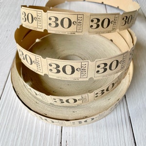 Billetes antiguos de 30 centavos