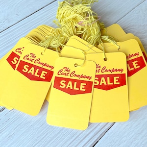 Étiquettes volantes vintage à prix cassés - The Coat Company