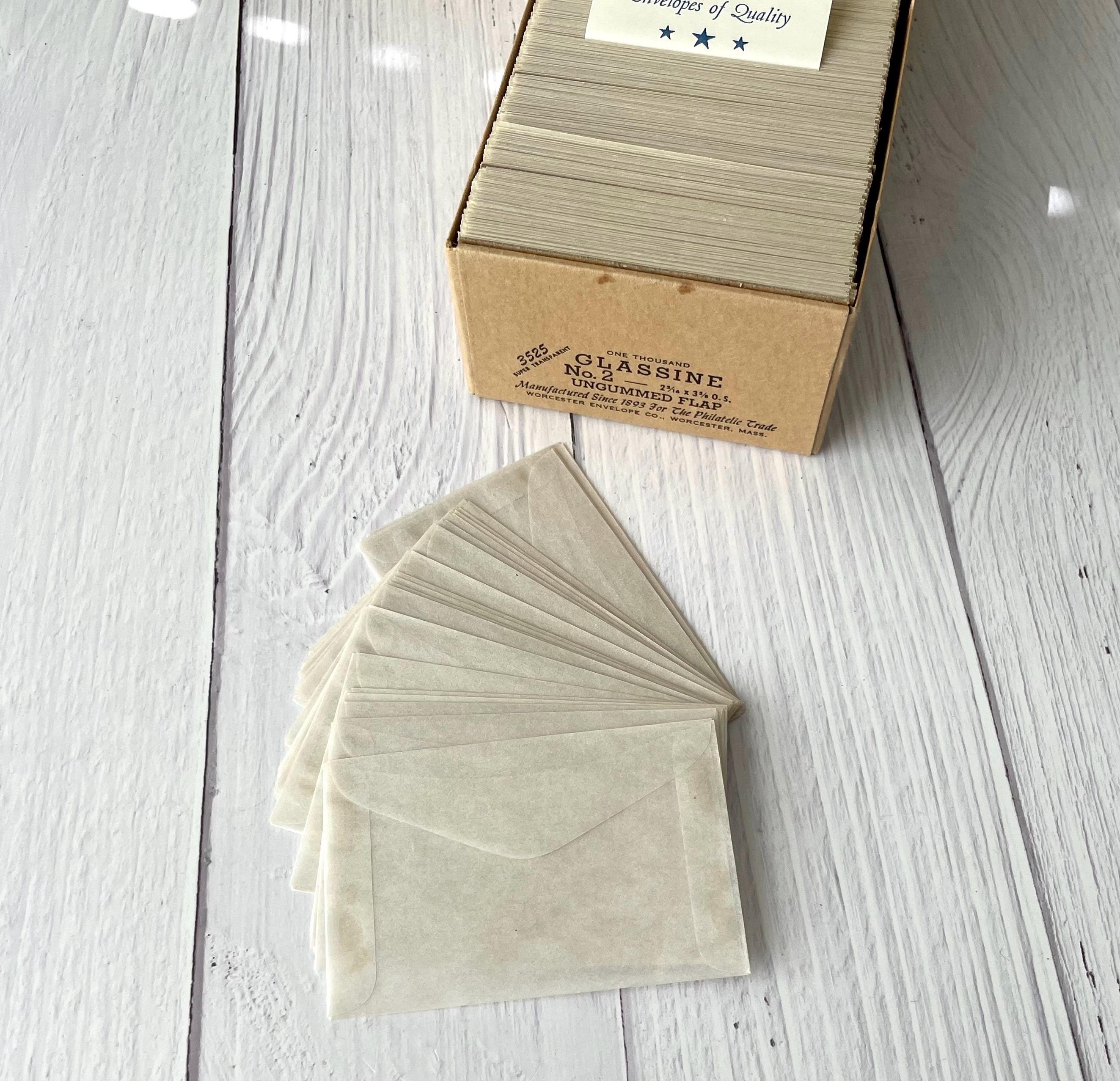 ヴィンテージのグラシン封筒 - サイズ2 - 軽い経年劣化あり - Etsy 日本
