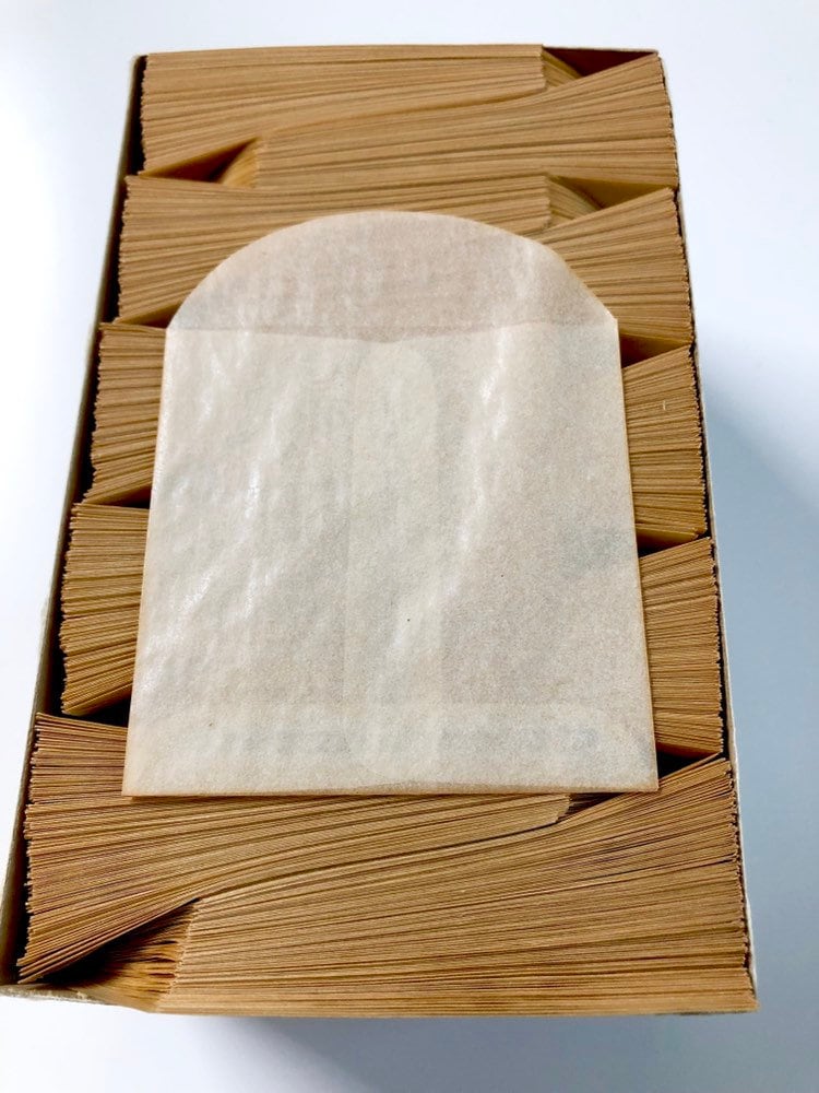 ヴィンテージ グラシン封筒 - 未使用、3x3、オープンエンド - Etsy 日本
