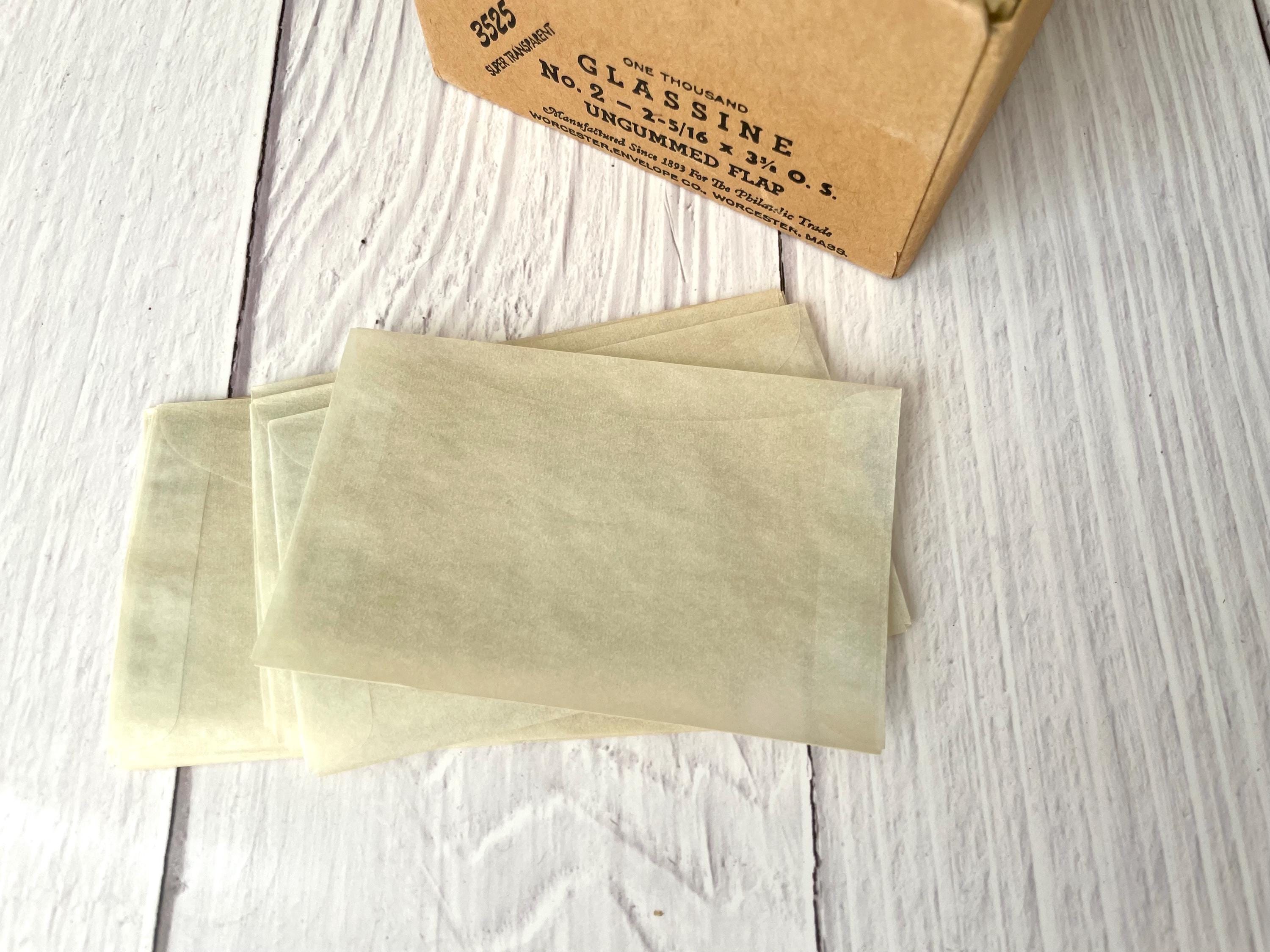 ヴィンテージのグラシン封筒 - サイズ2 - Etsy 日本
