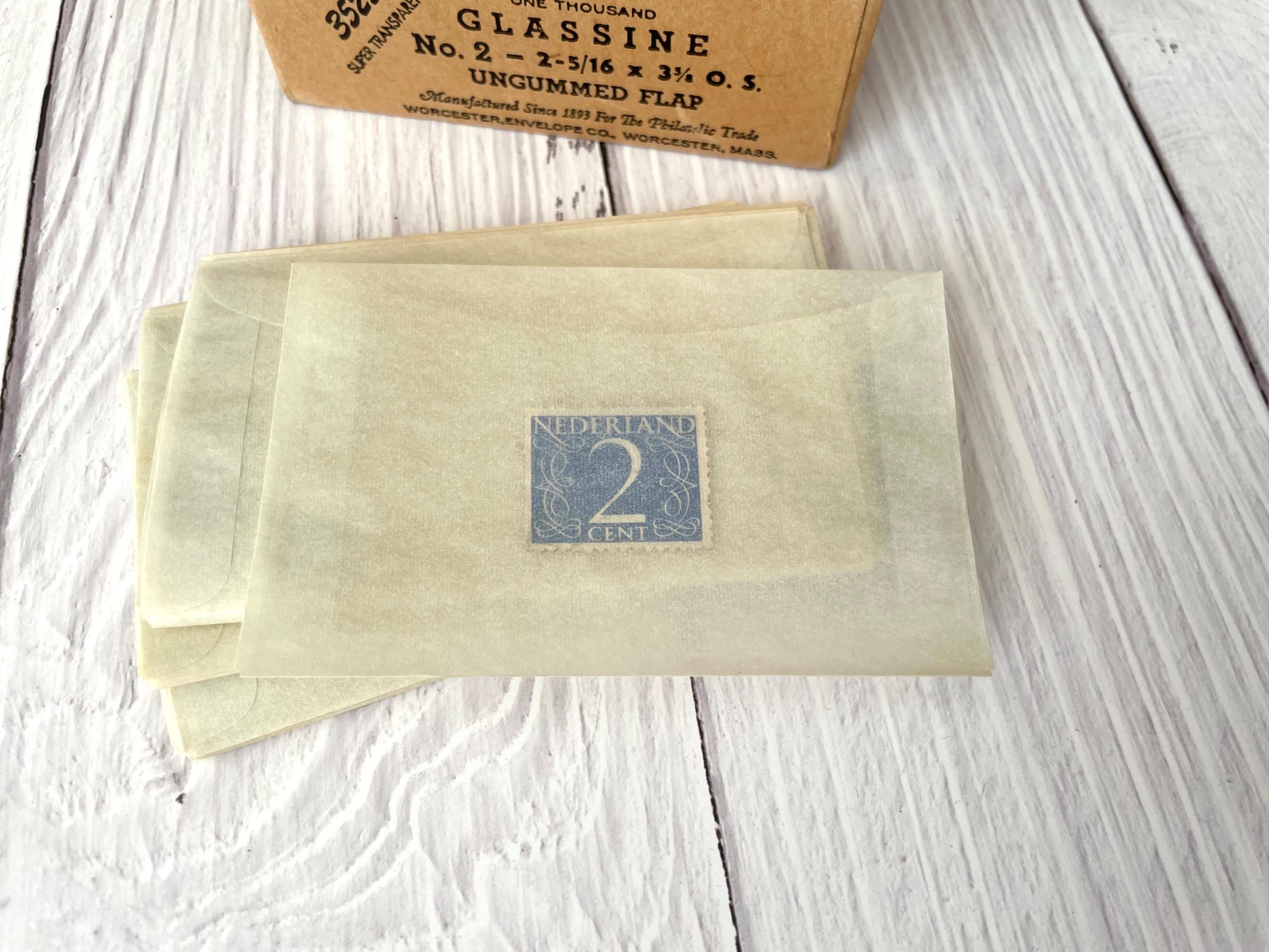 ヴィンテージのグラシン封筒 - サイズ2 - Etsy 日本