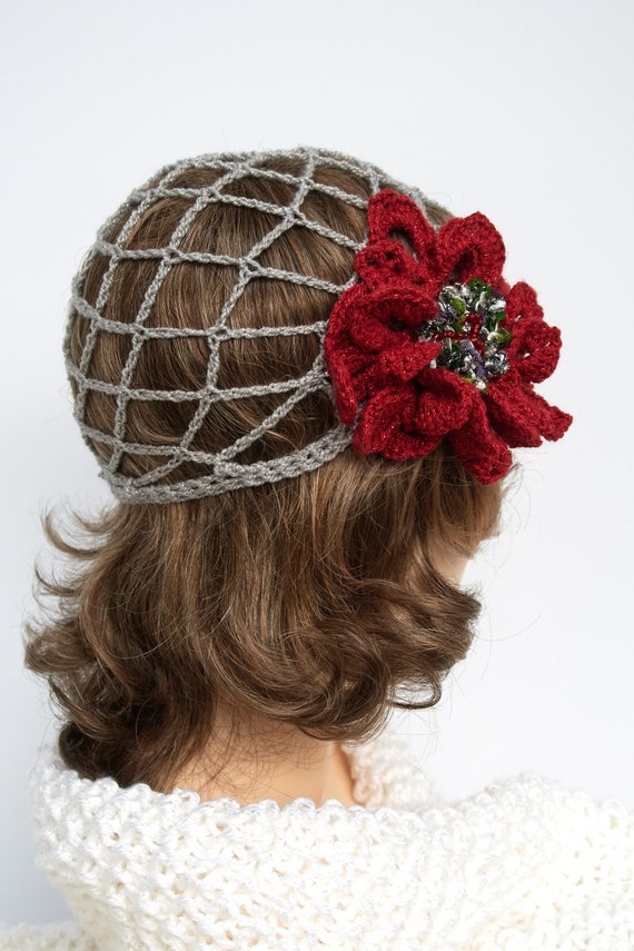 Perverze Scalloped Crochet Headdress 帽子 The Parker Crochet Head Warmer