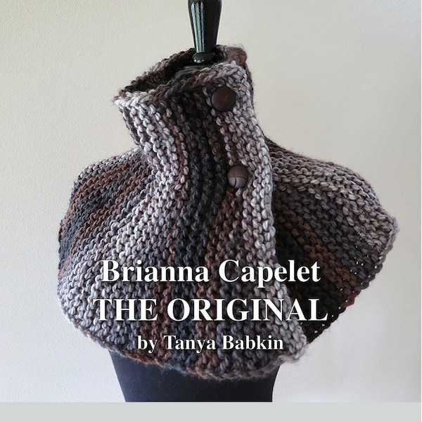 PDF Pattern - THE ORIGINAL Brianna Capelet by Tanya Babkin  Outlander Season 4