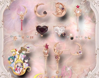 Pendientes de Sailor Moon