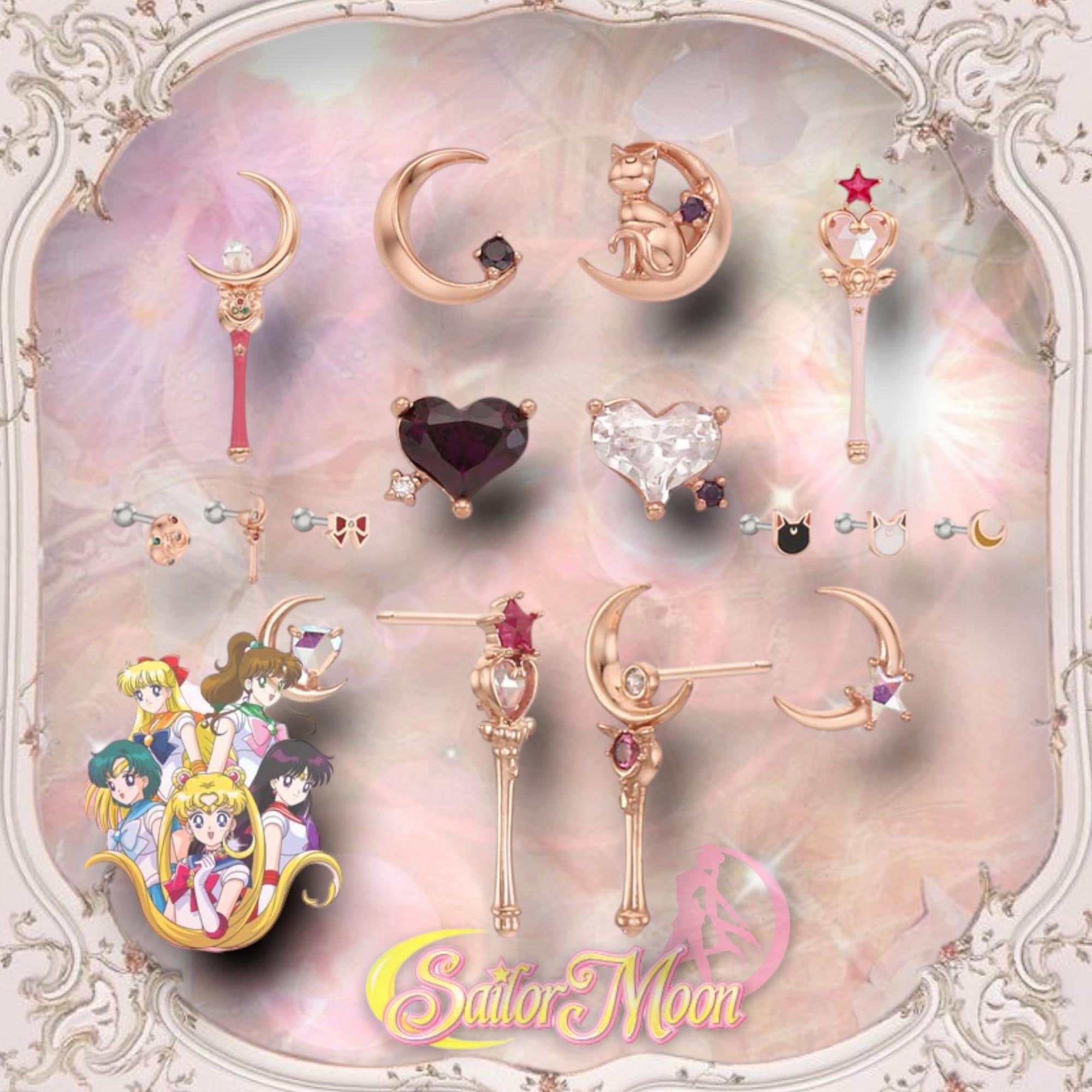 Sailor Moon Earrings - Etsy