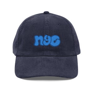 NYC Corduroy Hat, Embroidered New York Hat