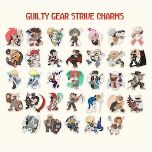 Guilty Gear Acrylic Charms (1.5 inch)