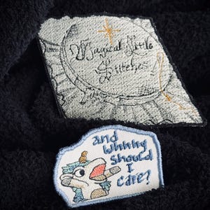 Sketch inspired Unicorse,  the puppet from Bluey Iron on Patch, Iron on patch , Disney iron on patch , patches for hats, bags and jackets