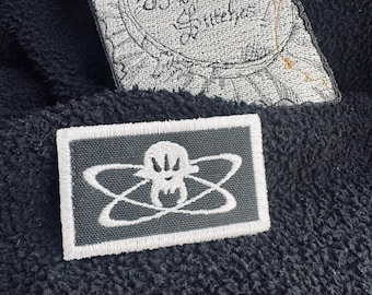 Glow in the Dark Pirate Patch: Treasure Planet Embroidered Iron-On