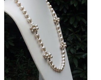 Miriam Haskell Faux Baroque Pearl necklace