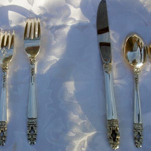 Gorham Hispana Sterling Silver Flatware 5pc