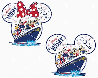 Mouse And Friends Cruise 2026 Svg, Family Cruise Trip Svg, Magical Kingdom Svg Digital Download