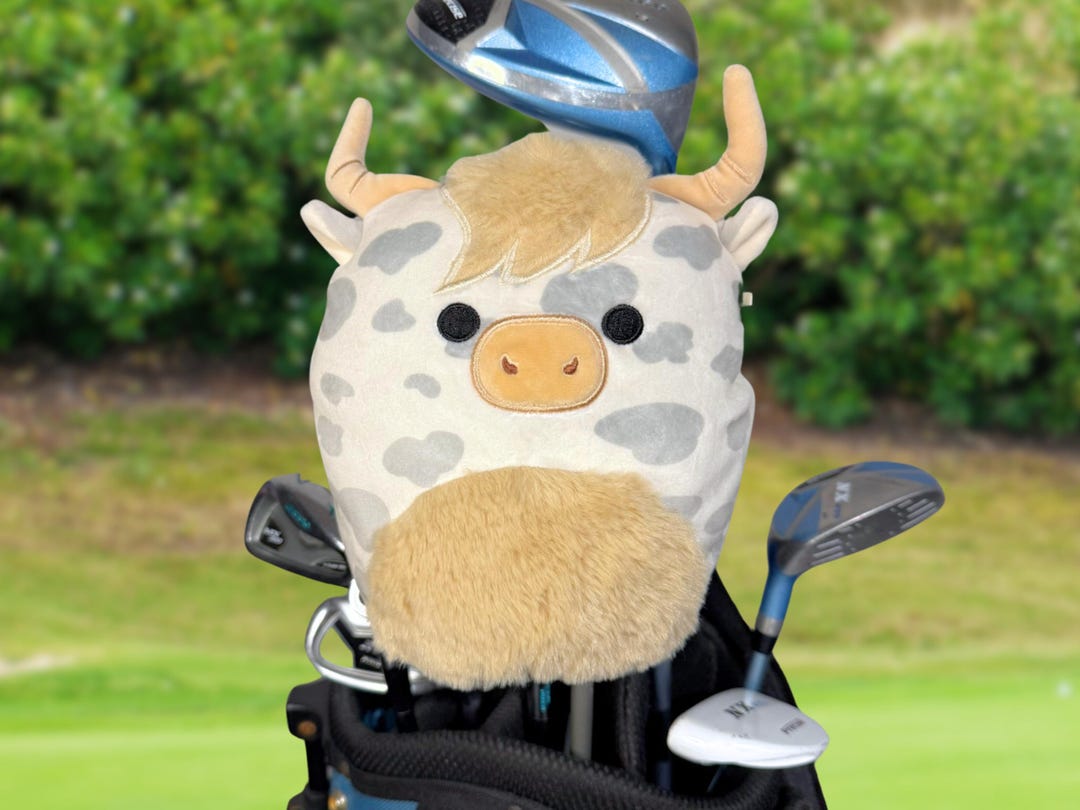 Eco-Friendly Cow Print Camo Golf Headcover