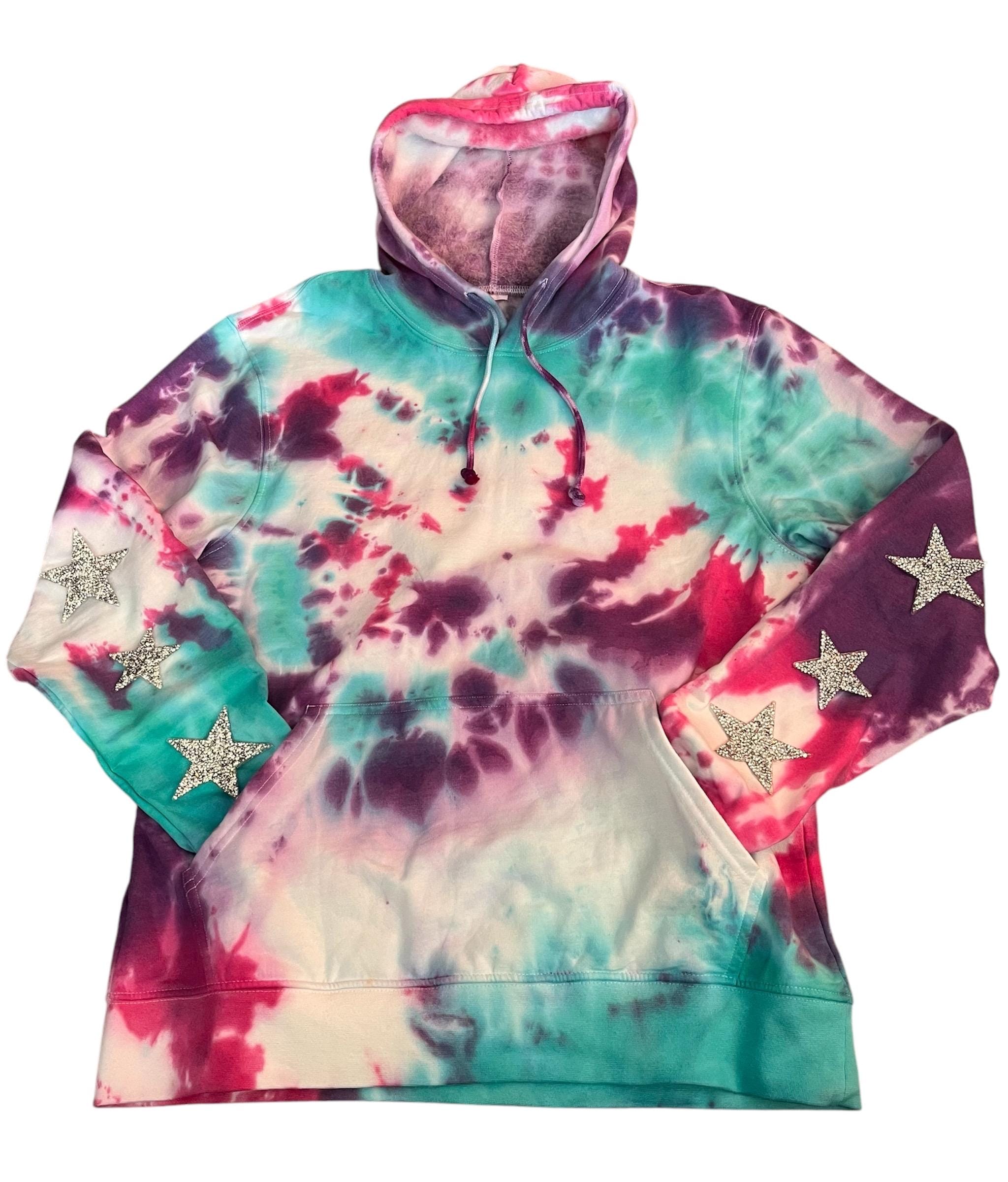 トップス Stone  Tie-dye print sweat XL 21aw Tie-Dye Pullover Hoodie | ZuniSportswear