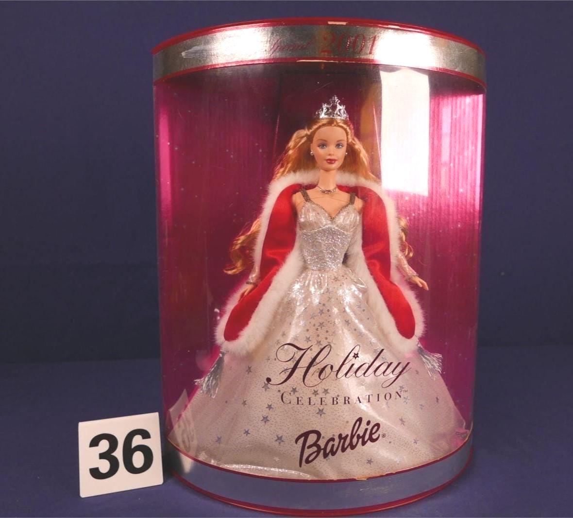 Special Edition 2001 Holiday Celebration Barbie - Etsy