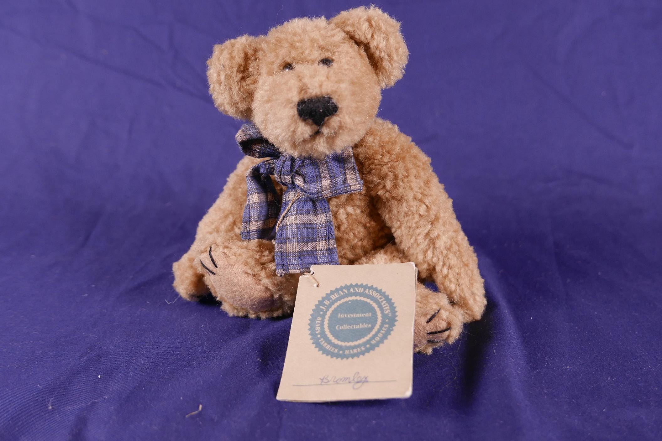 Boyds Bear Jb Bean - Etsy