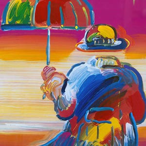 L'uomo ombrello di Peter Max