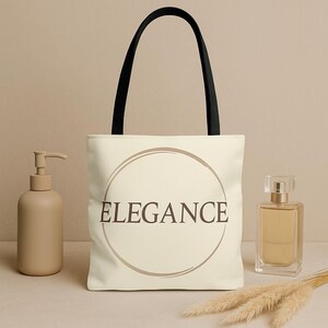 Chic Tote Bag - Simple, Stylish Everyday Use, Shopping, Travel, Gift for Friends, Minimalist Design