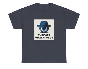 Conspiracy Tee, Graphic T-Shirt, Alien Shirt, UFO Top, Paranormal Clothing,Unisex Heavy Cotton Tee