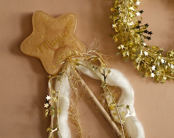 Custom Believe Wand. Christmas resin wand. Magic wand