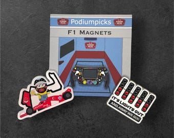F1 Magnets, Singapore Grand Prix, Steering Wheel, Lights Out