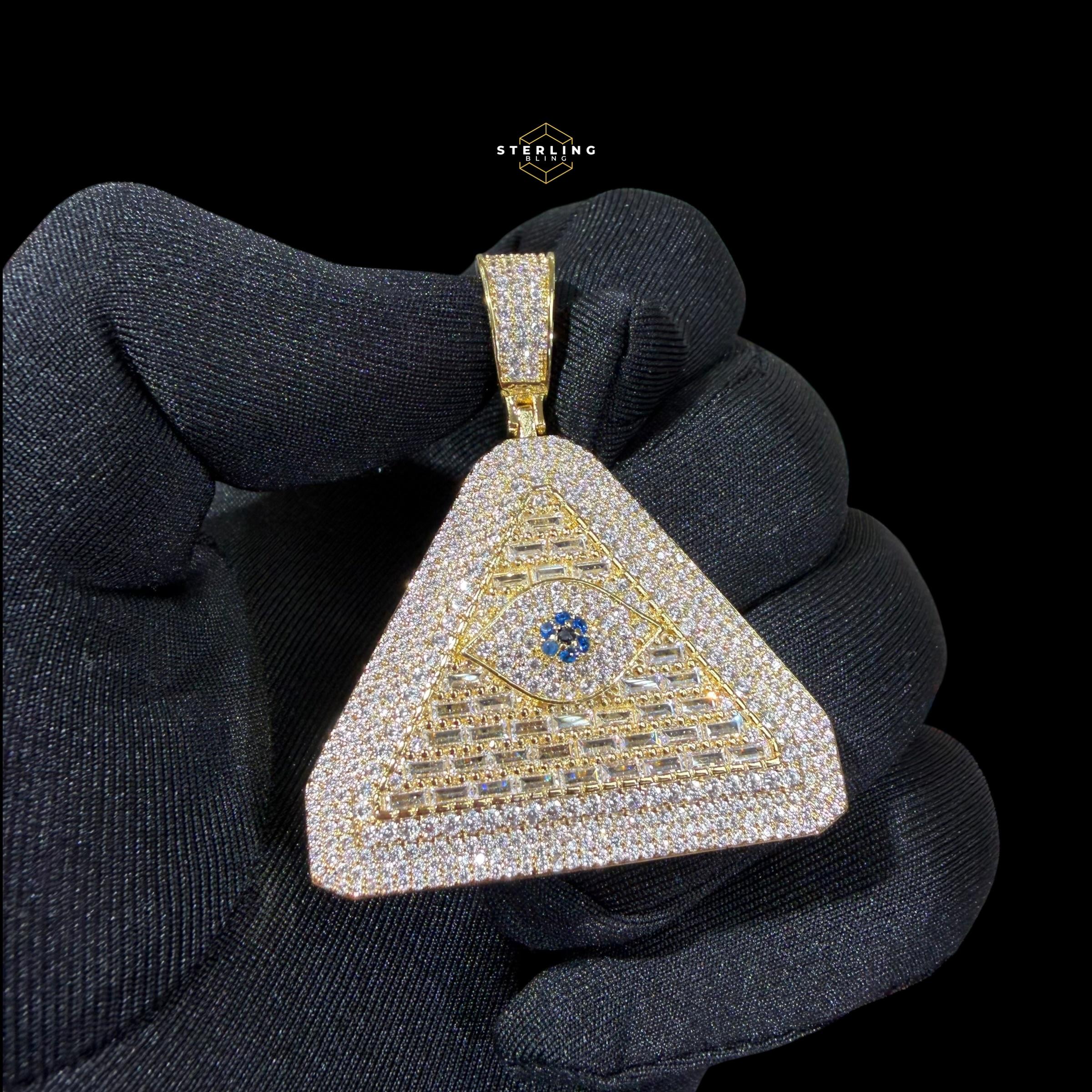 Iced Out Pyramid - Etsy