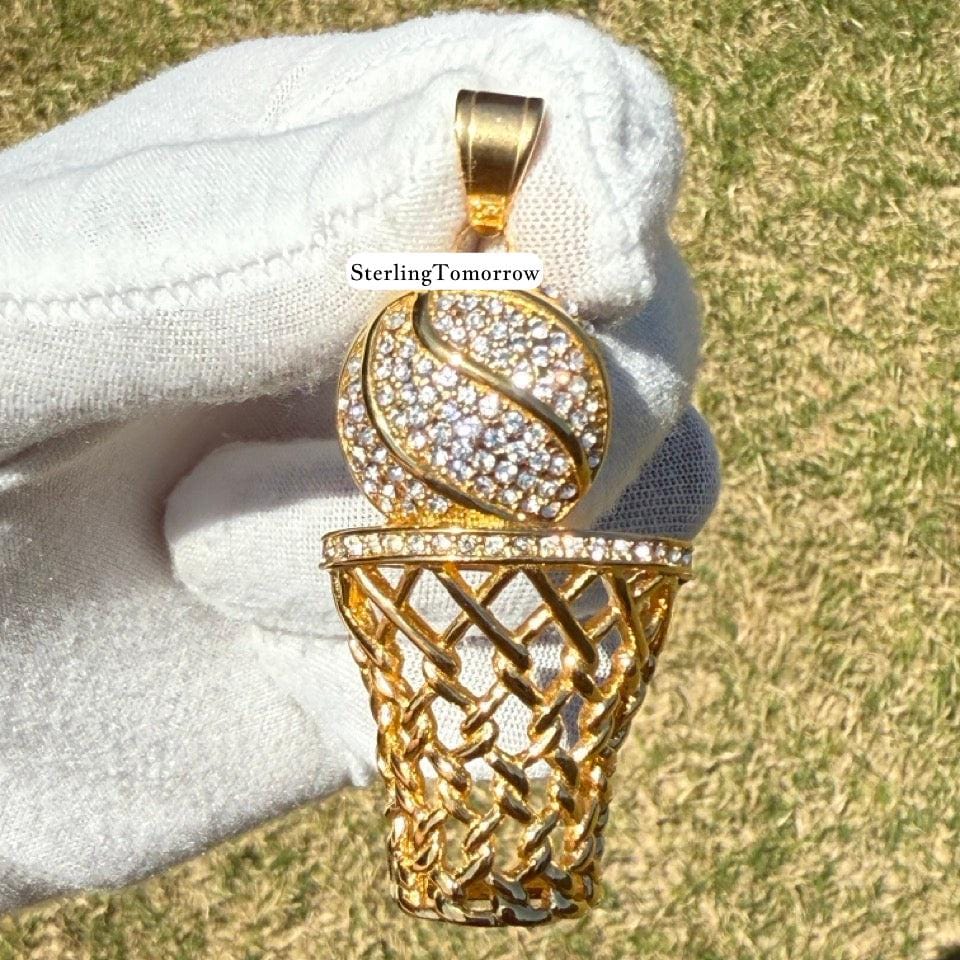 Basketball Pendant Diamond