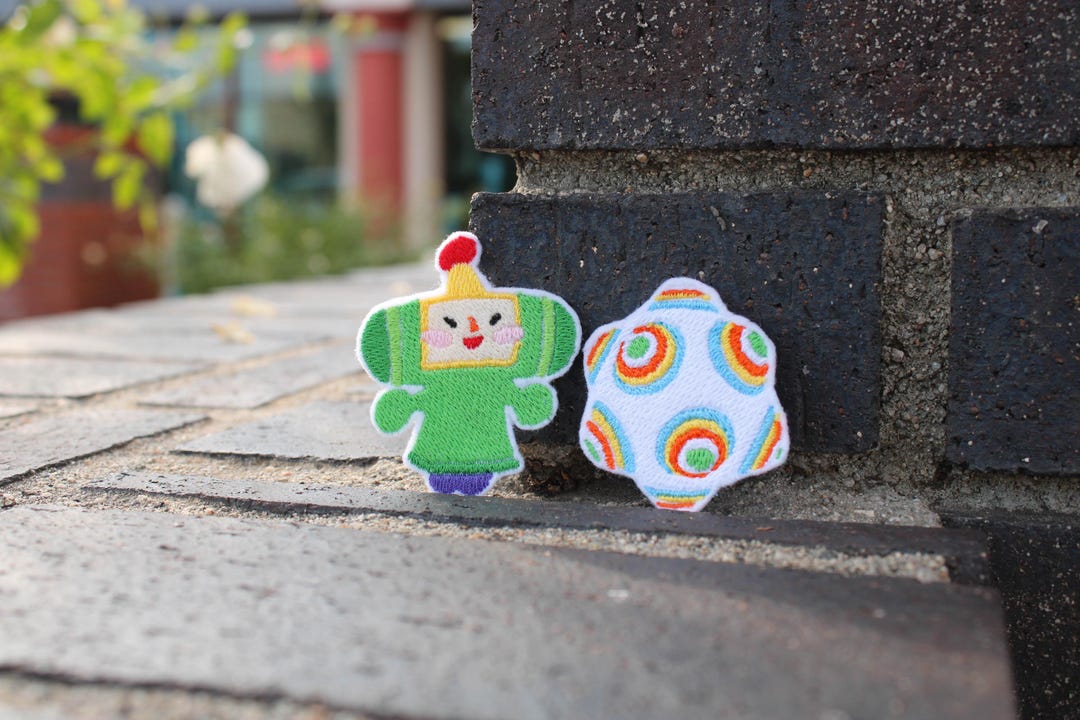 Handmade Katamari Damacy Prince Pin Embroidery Accessories and Gift Etsy