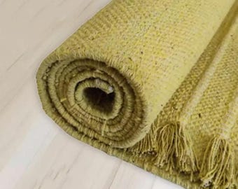 Organic Cotton Handmade Yoga Mat: Natural Herbs, Anti-Slip