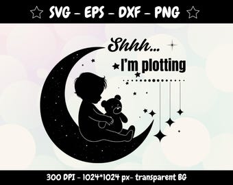 Toddler SVG: Sticker Design for T-Shirts, Mugs, Commercial Use, Digital Download
