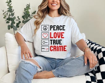Cozy Murder Show Fan Gift, Dark Humor Podcast Tee, Slightly Spooky True Crime