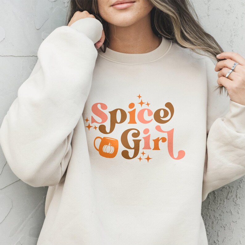 Pumpkin Spice Lover Sweatshirt: Cozy Fall Coffee Crewneck Sandstone