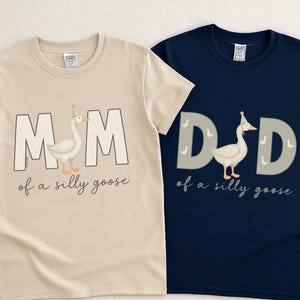 One Silly Goose 1st Birthday Matching Family Shirt, Goose Birthday First Birthday, Mama Goose Shirt,Custom Goose Shirt, Silly Goose Shirt