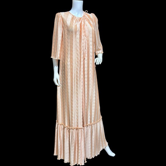 Vintage dressing gown, MARY MCFADDEN 1980s Glam P… - image 2