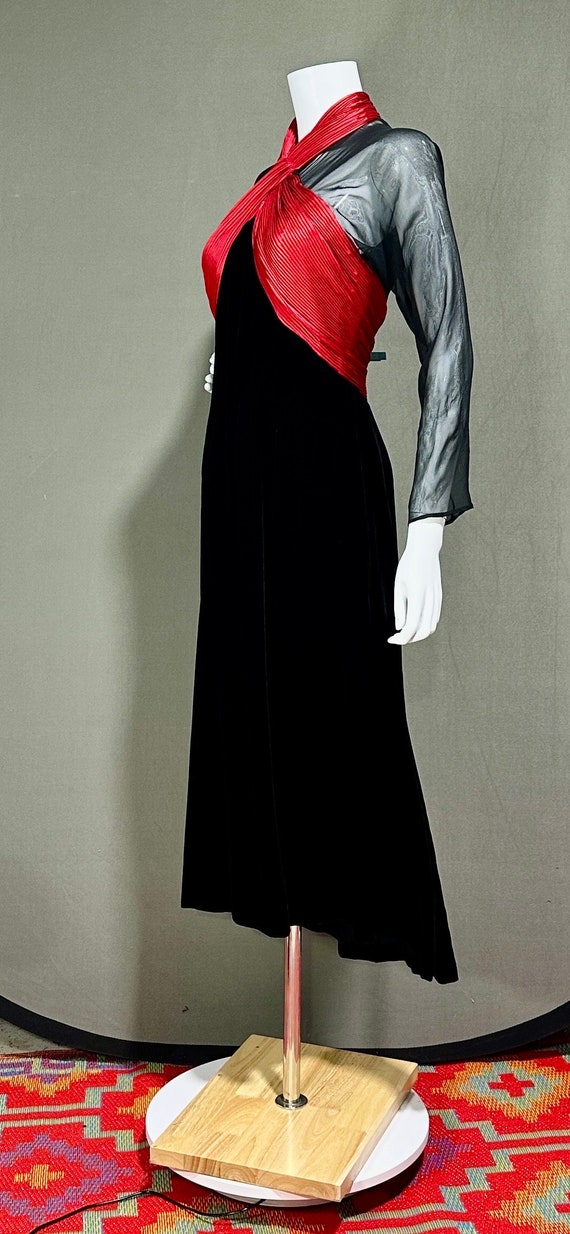 vintage evening gown, OSCAR de la RENTA Miss O, N… - image 5