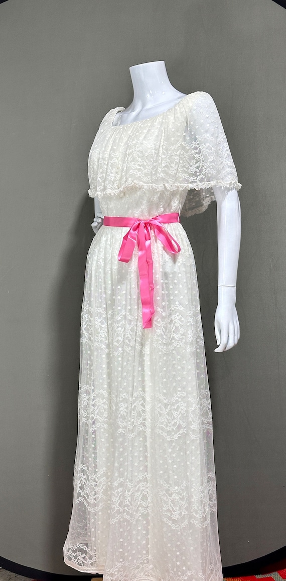 vintage evening dress gown, RICHILENE New York, w… - image 7