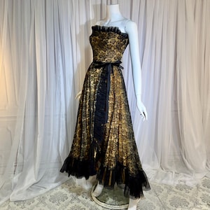40s style prom dresses XXS 1940s Gown Vintage Prom Dress VTG 40s Vintage Bridesmaid Wrist  Gauntlets