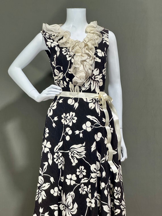 Vintage floral cotton dress, COCO CALIFORNIA, 196… - image 6