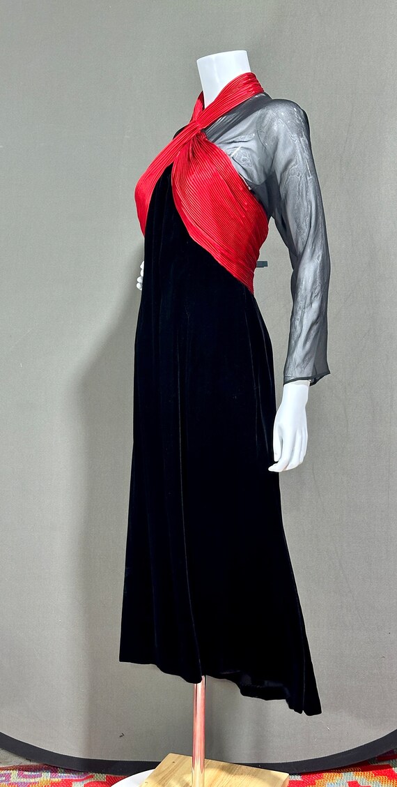 vintage evening gown, OSCAR de la RENTA Miss O, N… - image 6