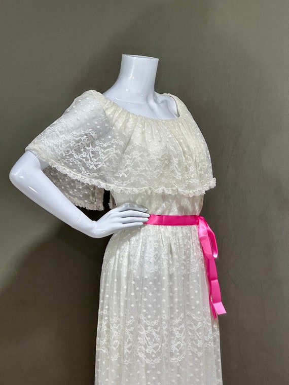 vintage evening dress gown, RICHILENE New York, w… - image 8